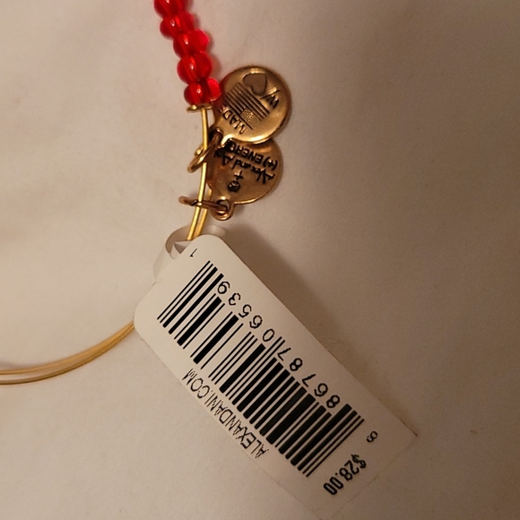 Alex and Ani Red Bangle - Picture 3 of 3